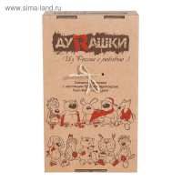 Мягкая игрушка «Ловкий Лис и Курица», 24 см
