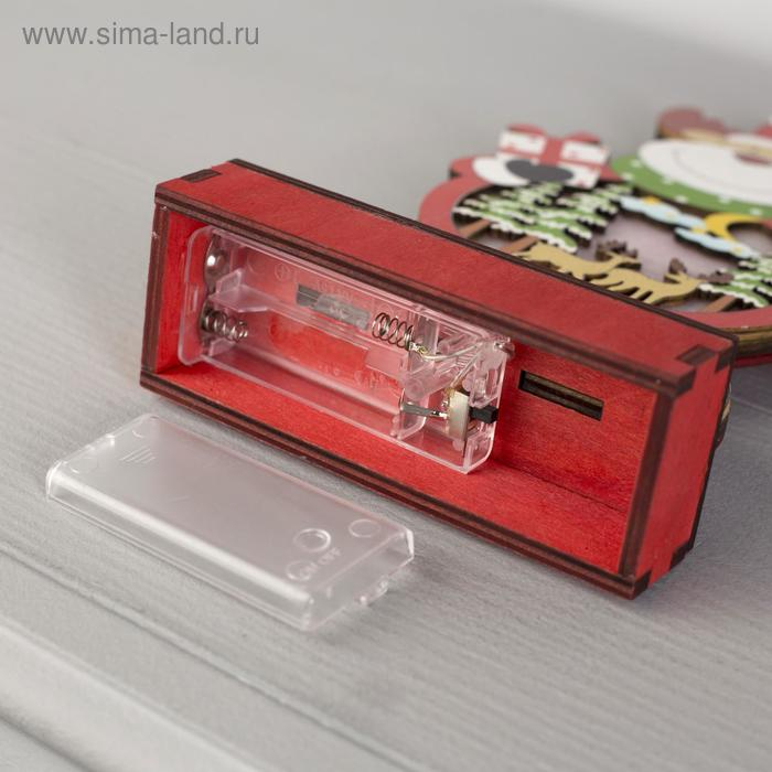 Светодиодная фигура «Снеговик» 13 × 24 × 5 см, дерево, батарейки АААх2 (не в комплекте), свечение тёплое белое Светодиодная фигура «Снеговик» 13 × 24 × 5 см, дерево, батарейки АААх2 (не в комплекте), свечение тёплое белое