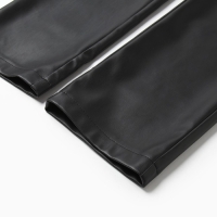 Брюки женские (экокожа) MINAKU: Eco leather цвет черный, размер 48