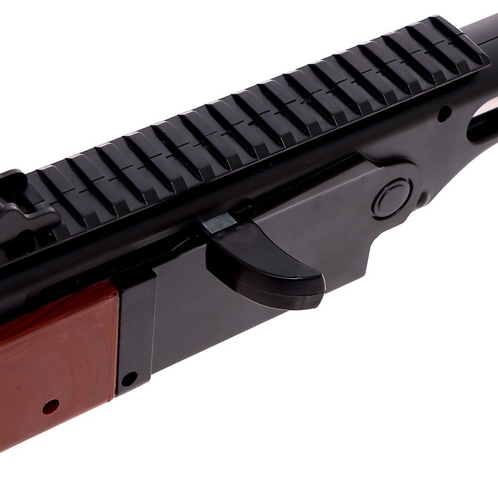 Детское оружие Автомат ППШ, с лазером, фонариком, 70 см, стреляет пульками 6 мм Детское оружие Автомат ППШ, с лазером, фонариком, 70 см, стреляет пульками 6 мм