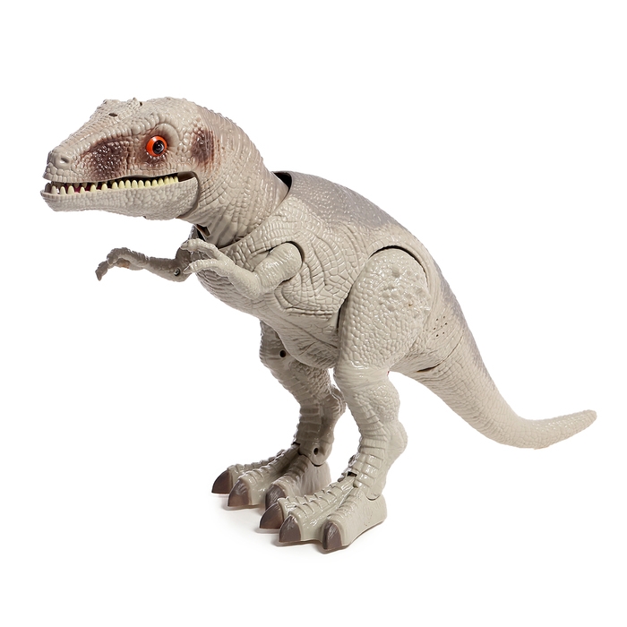 Динозавр «T-Rex», радиоуправление, эффект дыма, проектор, цвет МИКС