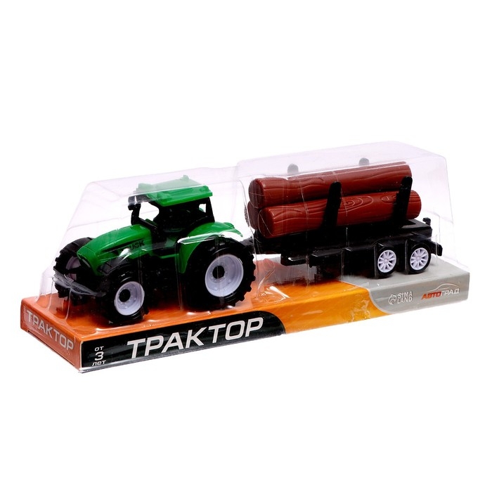 Трактор инерционный «Фермер», с прицепом Трактор инерционный «Фермер», с прицепом