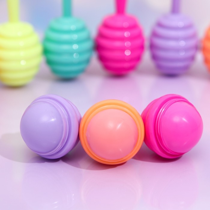 Бальзам для губ «Медовый леденец», микс цветов и ароматов Бальзам для губ «Медовый леденец», микс цветов и ароматов