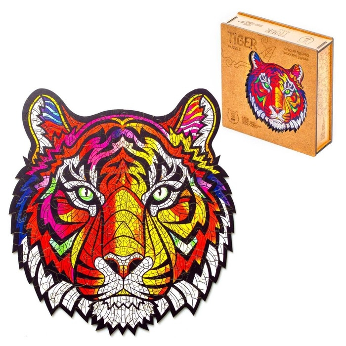 Пазл фигурный «Тигр» S Пазл фигурный «Тигр» S