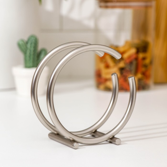 Салфетница Доляна «Ринго», 11×11×11 см Салфетница Доляна «Ринго», 11×11×11 см