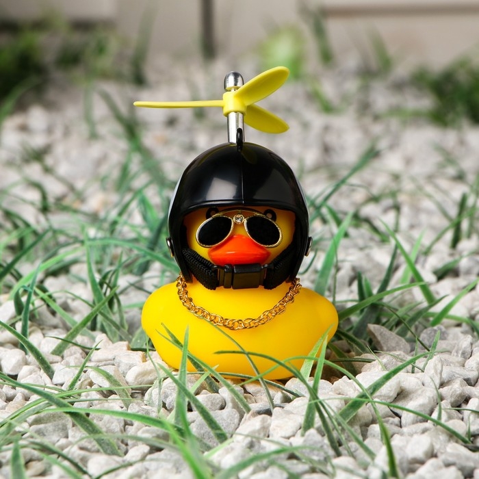 Утка с пропеллером, цвет желтый, восьмерка Утка с пропеллером, цвет желтый, восьмерка