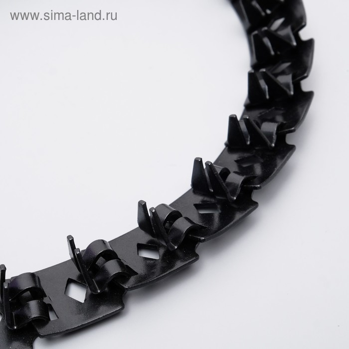 Ошейник строгий пластинчатый вороненый, 55 х 2,7 см Ошейник строгий пластинчатый вороненый, 55 х 2,7 см