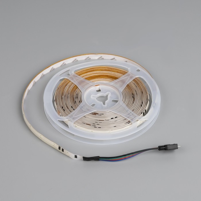 Комплект светодиодной ленты Luazon Lighting 5 м, IP65, SMD2835, 54 LED/м, 12 В, RGB Комплект светодиодной ленты Luazon Lighting 5 м, IP65, SMD2835, 54 LED/м, 12 В, RGB