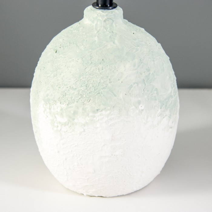 Настольная лампа Настольная лампа "Зефир" Е14 40Вт белый голубой 30х30х33см RISALUX