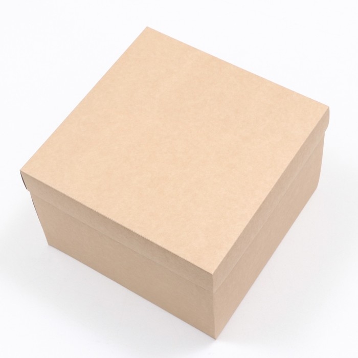 Коробка складная, крышка-дно, крафт, 30 х 30 х 20 см Коробка складная, крышка-дно, крафт, 30 х 30 х 20 см
