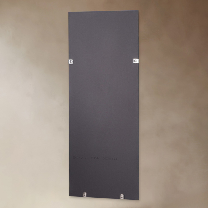 Зеркало, настенное, с креплением на 4 зажима, 110х45 см Зеркало, настенное, с креплением на 4 зажима, 110х45 см