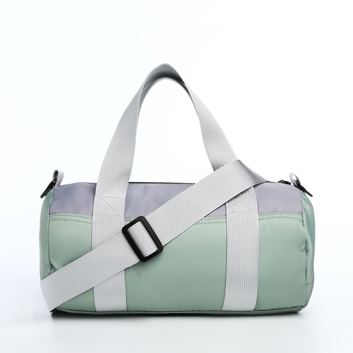 Сумка молодёжная на молнии, цвет зелёный Сумка молодёжная на молнии, цвет зелёный