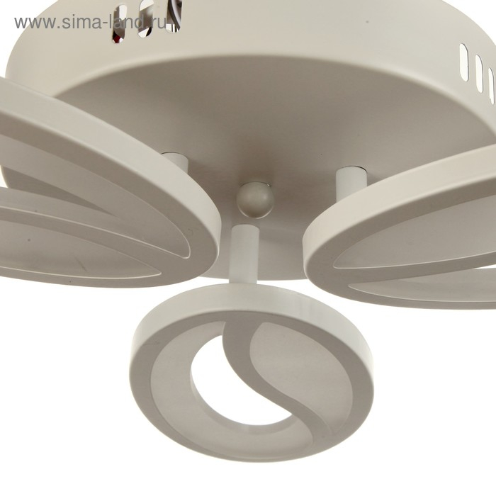 Люстра ГАЛЛОП 5327/3 LED 50Вт белый 46x11x46 см