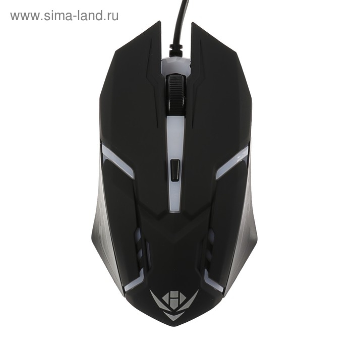 Мышь Nakatomi MOG-03U Gaming, игровая, проводная, 4 кнопки, подсветка, 1600 dpi, USB, чёрная Мышь Nakatomi MOG-03U Gaming, игровая, проводная, 4 кнопки, подсветка, 1600 dpi, USB, чёрная