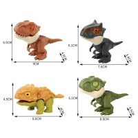 Игровой набор «Dino. Зубастики», подвижные детали, 4 фигурки динозавров