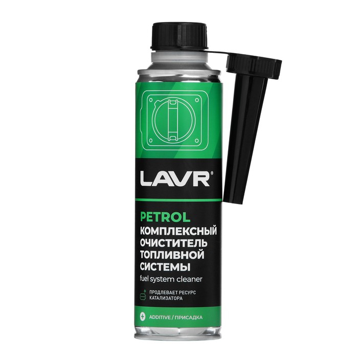 Очиститель топливной системы бензиновых двигателей LAVR, на 40-60 л, 310 мл, Ln2123 Очиститель топливной системы бензиновых двигателей LAVR, на 40-60 л, 310 мл, Ln2123