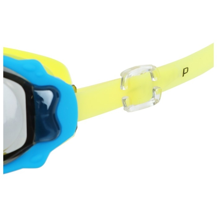 Очки для плавания детские ONLYTOP, беруши, цвет жёлтый Очки для плавания детские ONLYTOP, беруши, цвет жёлтый