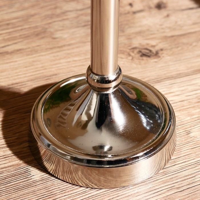 Подсвечник алюминий Подсвечник алюминий "Успех" на 1 свечу 9х9х19 см