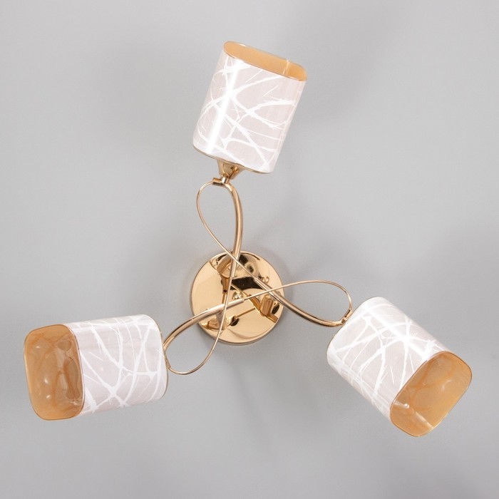 Люстра Люстра "Бутон" 3х60вт Е27 Золото