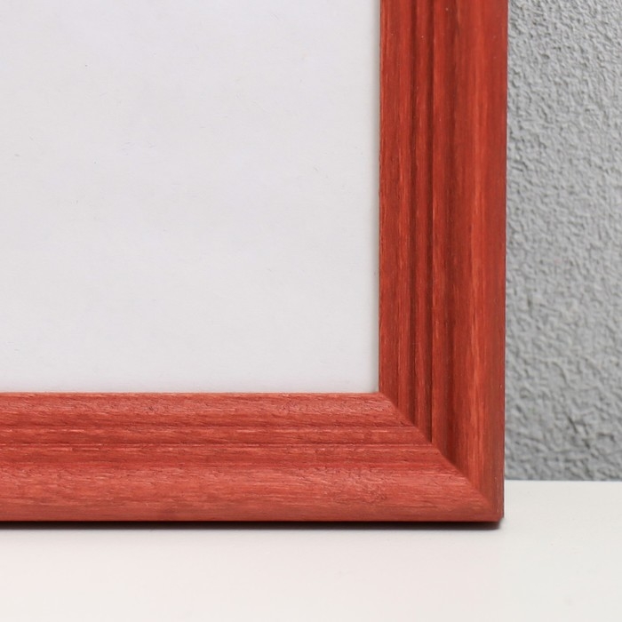 Фоторамка дерево Фоторамка дерево "Image Art" С18 25х25 см,(пластиковый экран), красное дерево