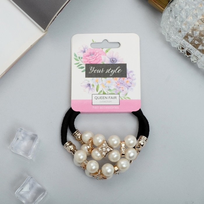 Резинка для волос  Резинка для волос "Тайна морей" (набор 2 шт) блеск