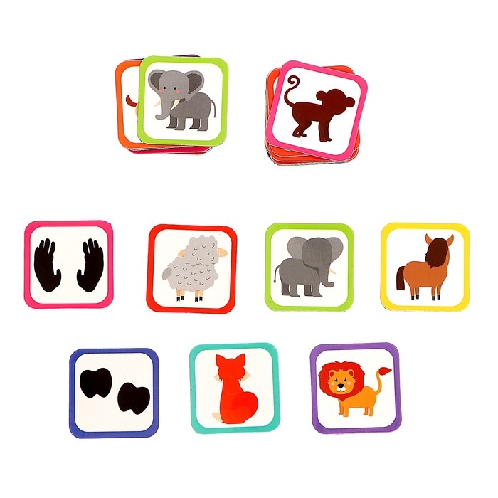 Развивающий набор «Собирай животных», магнитный жезл Развивающий набор «Собирай животных», магнитный жезл