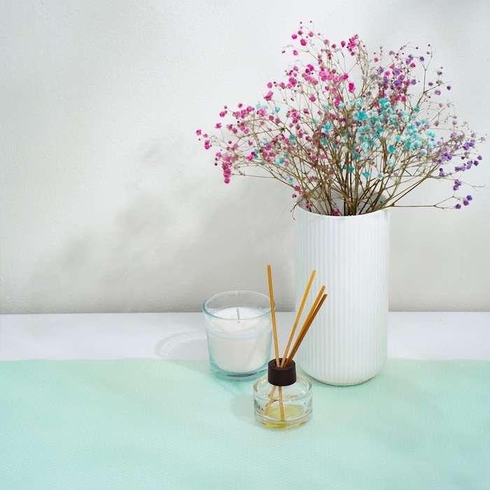 Коврик противоскользящий Доляна «Круги», 30×150 см, цвет прозрачный зелёный Коврик противоскользящий Доляна «Круги», 30×150 см, цвет прозрачный зелёный