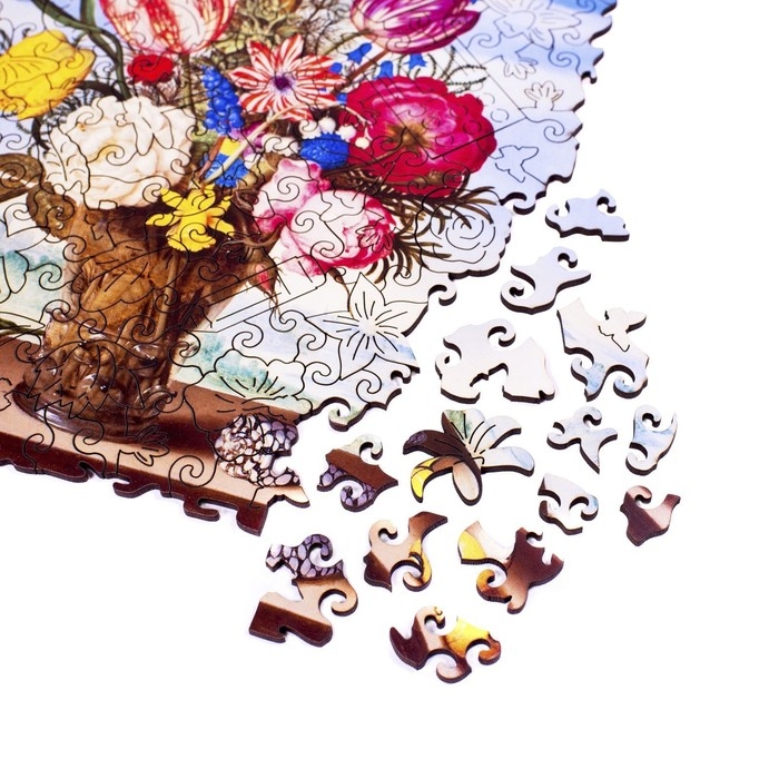 Пазл фигурный «Букет» М Пазл фигурный «Букет» М