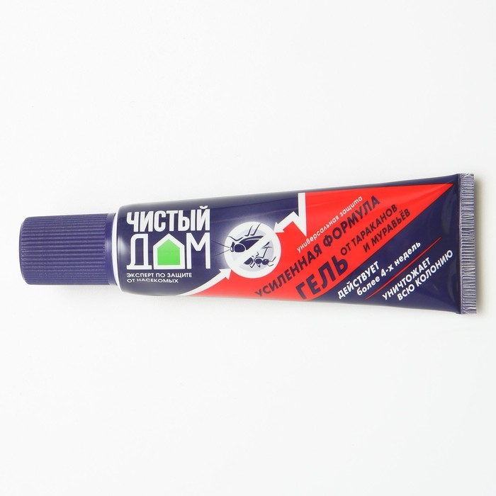 Гель от тараканов Гель от тараканов "Чистый дом", усиленная формула, 50 г