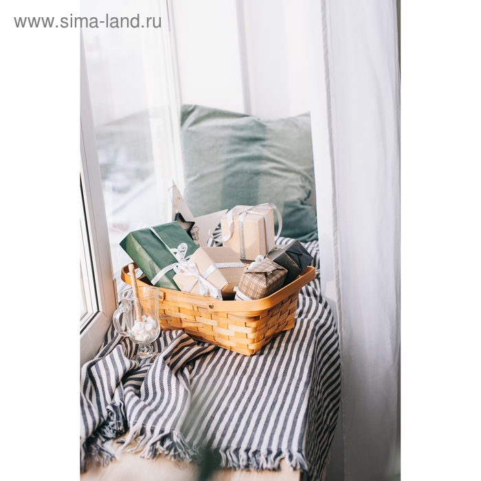 Корзинка «Лукошко», 31,5×21,5×12/25,5 см, шпон Корзинка «Лукошко», 31,5×21,5×12/25,5 см, шпон