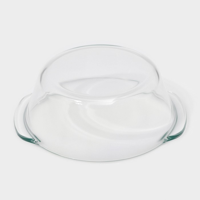 Набор кастрюль из жаропрочного стекла для запекания Доляна «Гратен», 2 предмета: 700/1500 мл, d=14,5/11 см, с крышками, толщина 4 мм Набор кастрюль из жаропрочного стекла для запекания Доляна «Гратен», 2 предмета: 700/1500 мл, d=14,5/11 см, с крышками, толщина 4 мм