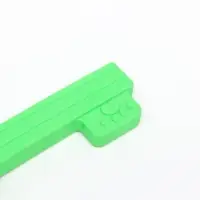 Игрушка жевательная "Ключик", TPR, 10 см, зелёная