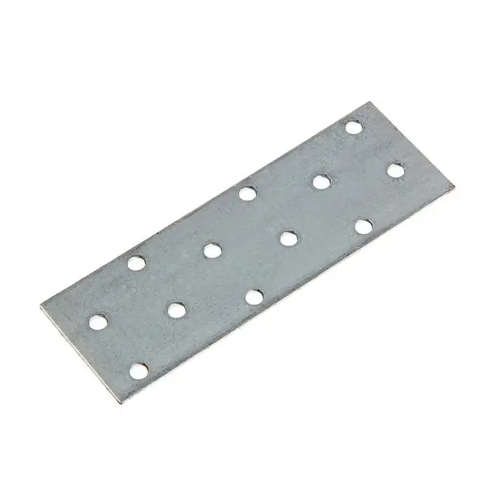 Пластина крепёжная, оцинкованная, 40 х 120 х 2 мм
