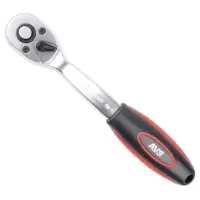 Рукоятка трещоточная 3/8"DR 72 зубца (пластиковая ручка) AVS RH13872