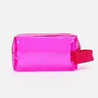 Косметичка на молнии, цвет малиновый Косметичка на молнии, цвет малиновый