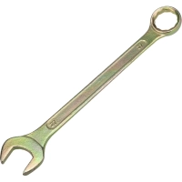 Ключ комбинированный 19мм, желтый цинк REXANT 12-5813-2