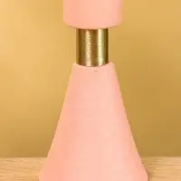 Подсвечник на 1 свечу текстурный "Пудровый" 10,5х10,5х19,5 см Подсвечник на 1 свечу текстурный "Пудровый" 10,5х10,5х19,5 см