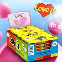 Освежающие конфеты Love is, со вкусом мяты в блистере, 10.8 г