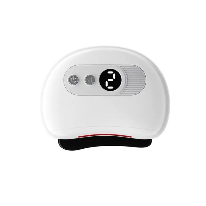 Массажер для лица LEM-30, белый, вибрационный, гуаша, подогрев, от АКБ Массажер для лица LEM-30, белый, вибрационный, гуаша, подогрев, от АКБ