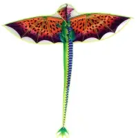 Воздушный змей Funny toys &laquo;Дракон&raquo;, с леской, МИКС