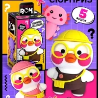 Игрушка - сюрприз Funny box WOOW TOYS &laquo;Уточка&raquo;: детский брелок, наклейки, карточка