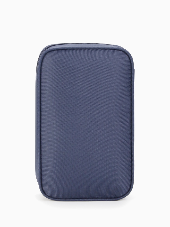 Косметичка Аптечка, 13*6*21, отд на молнии, синий