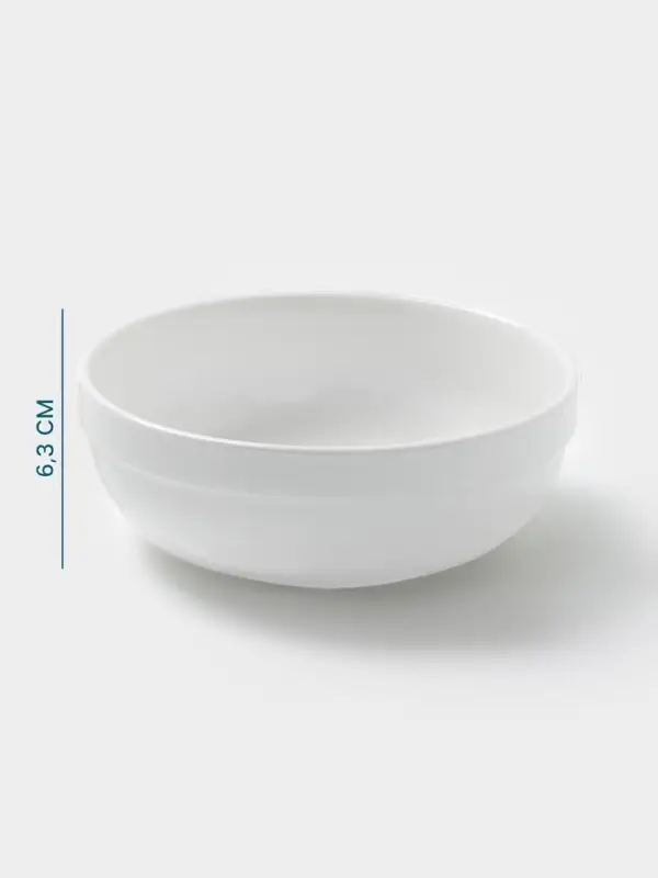 Салатник Hanna Kn&ouml;vell, 900 мл, d=17 см, фарфор, белый