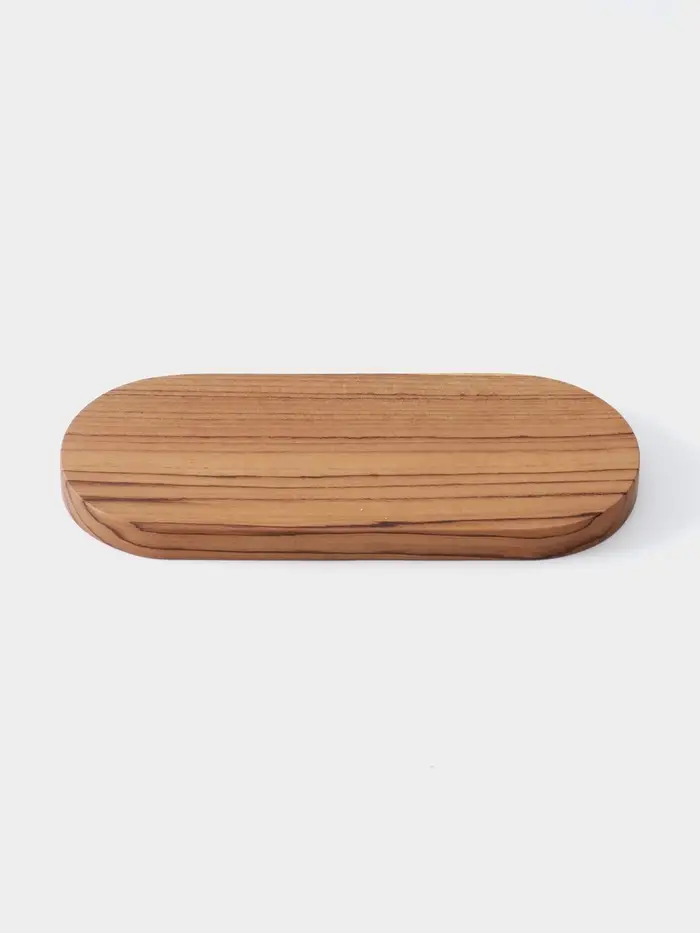 Блюдо, 27&times;11&times;2 см, тиковое дерево