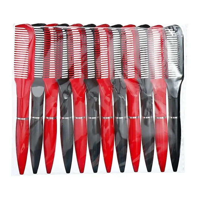 Ручка-прикол Calligrata &laquo;Расчёска&raquo;, поворотная, синий стержень, шариковая, МИКС