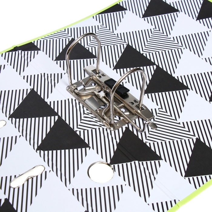 Папка-регистратор, Calligrata, А4, 75 мм, ламинированная, светло-зеленый Папка-регистратор, Calligrata, А4, 75 мм, ламинированная, светло-зеленый