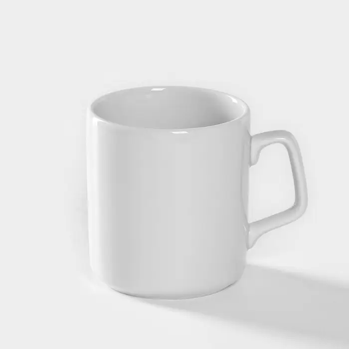 Кружка Добрушский завод &laquo;Бельё&raquo;, 350 мл, d=8.2 см, фарфор, белая