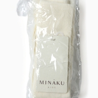 Колготки детские с лямками MINAKU, цв.молочный, рост 74-80