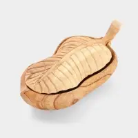 Конфетница &laquo;Лист&raquo;, 26&times;13&times;8 см, дерево джампинис