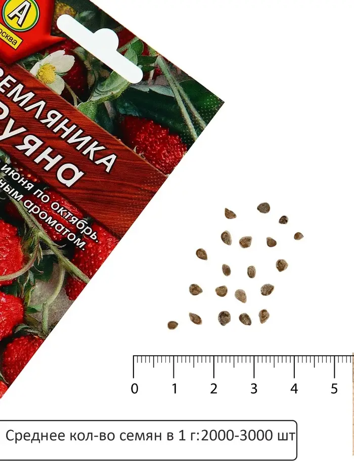 Семена Земляника &laquo;Руяна&raquo;, альпийская, 0.04 г, &laquo;Аэлита&raquo;